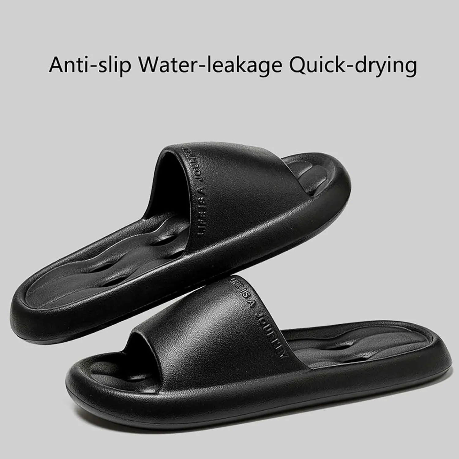 Bathroom Slippers Men Shower Shoes Women Mens Slides Slides for Women Spa Quick Drying Soft Sole Slippers