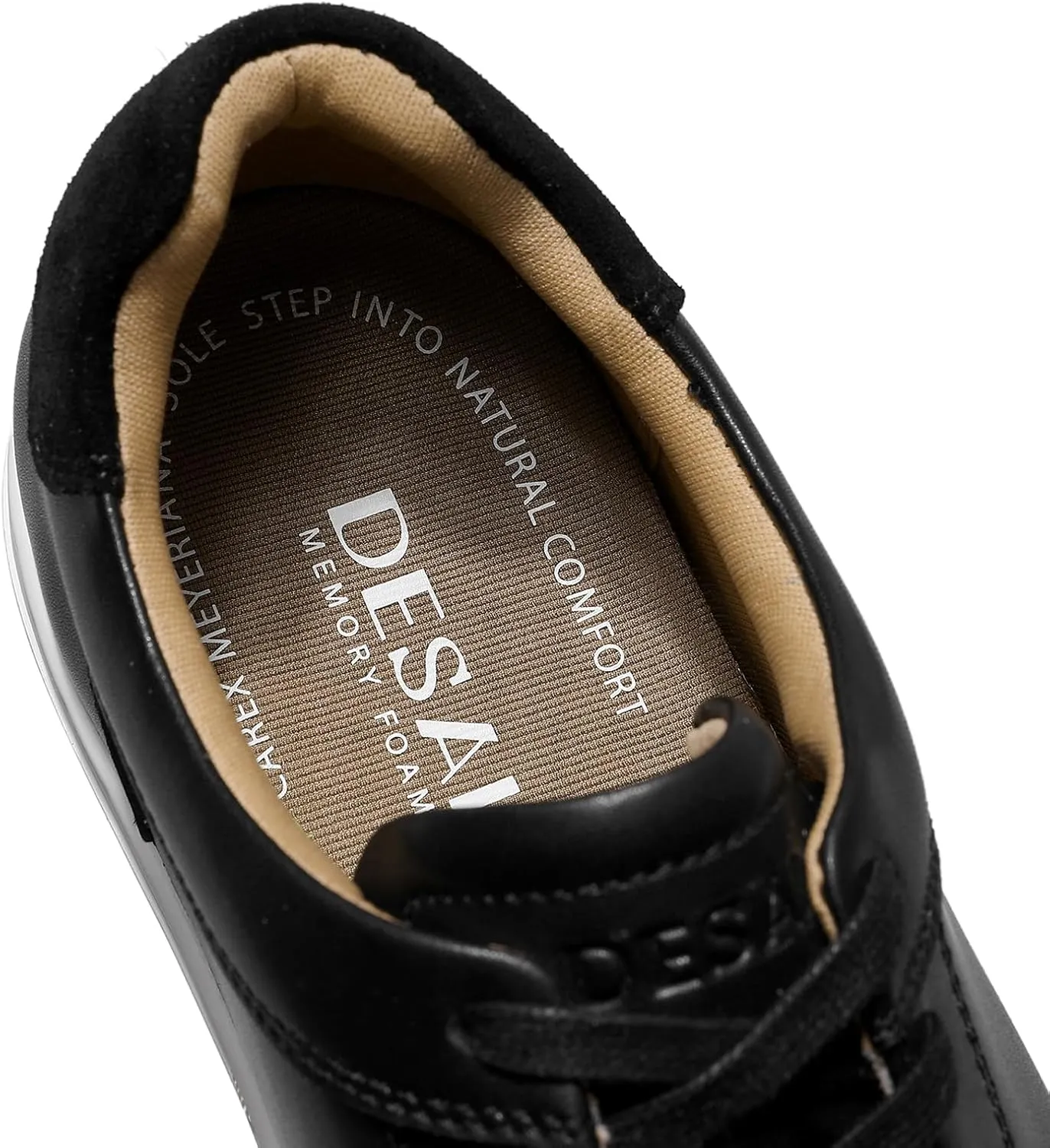 Classic Sneakers Leather Casual Dress Sneakers Breathable Lace-up Oxford Fashion Sneaker for Men
