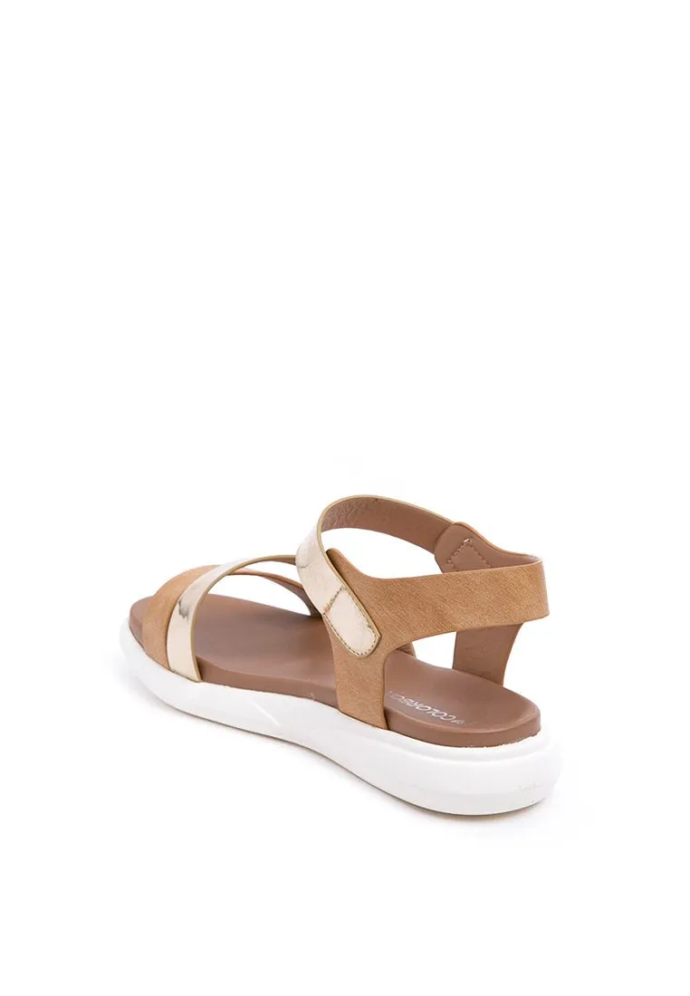 Gold Sporty Sandal