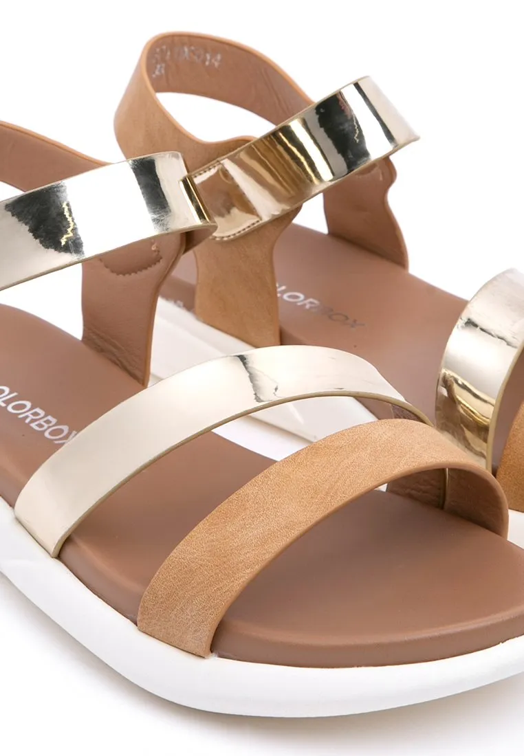 Gold Sporty Sandal