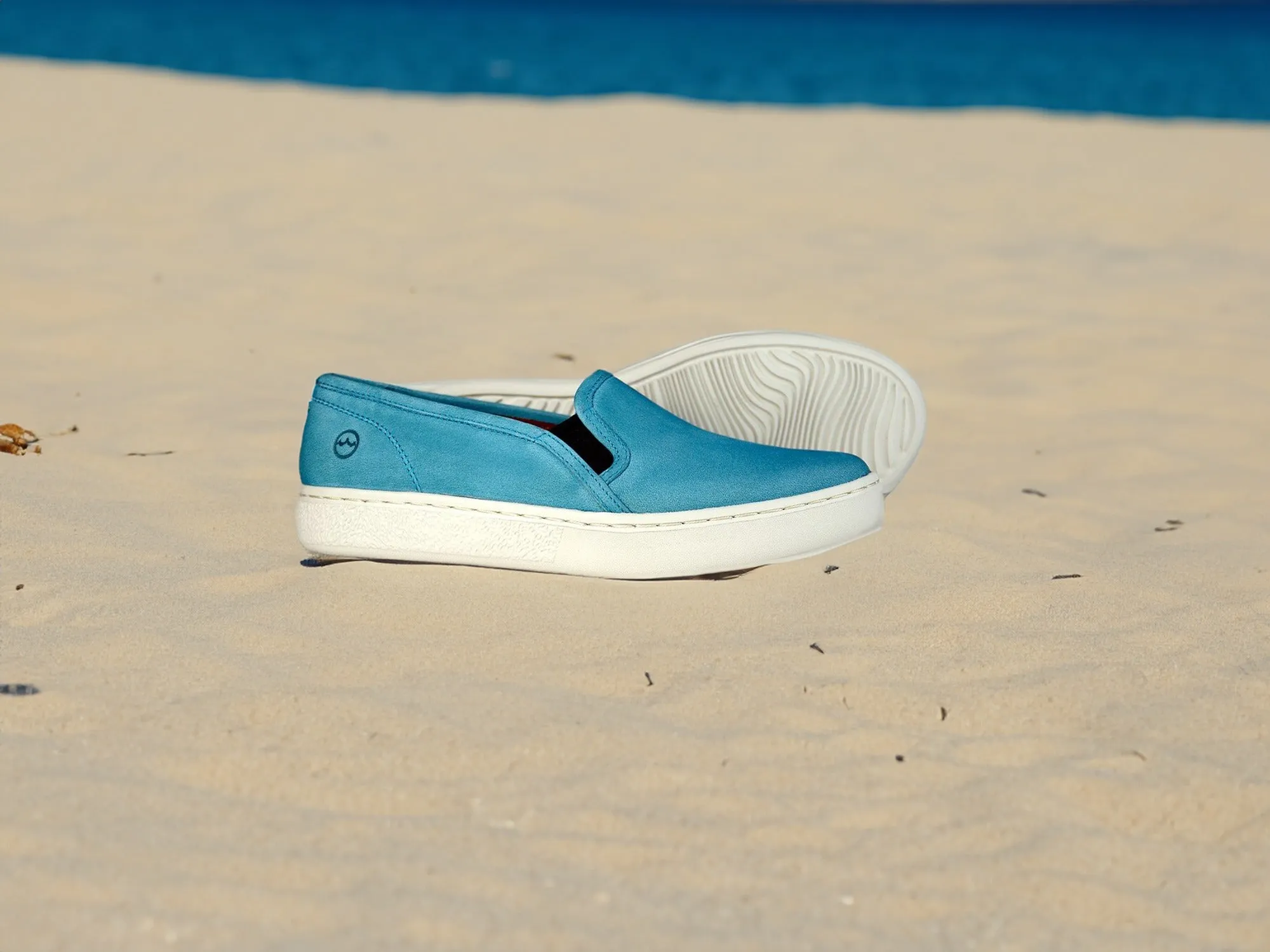 MARYLEBONE Ladies Aqua Blue Summer Loafer by Orca Bay