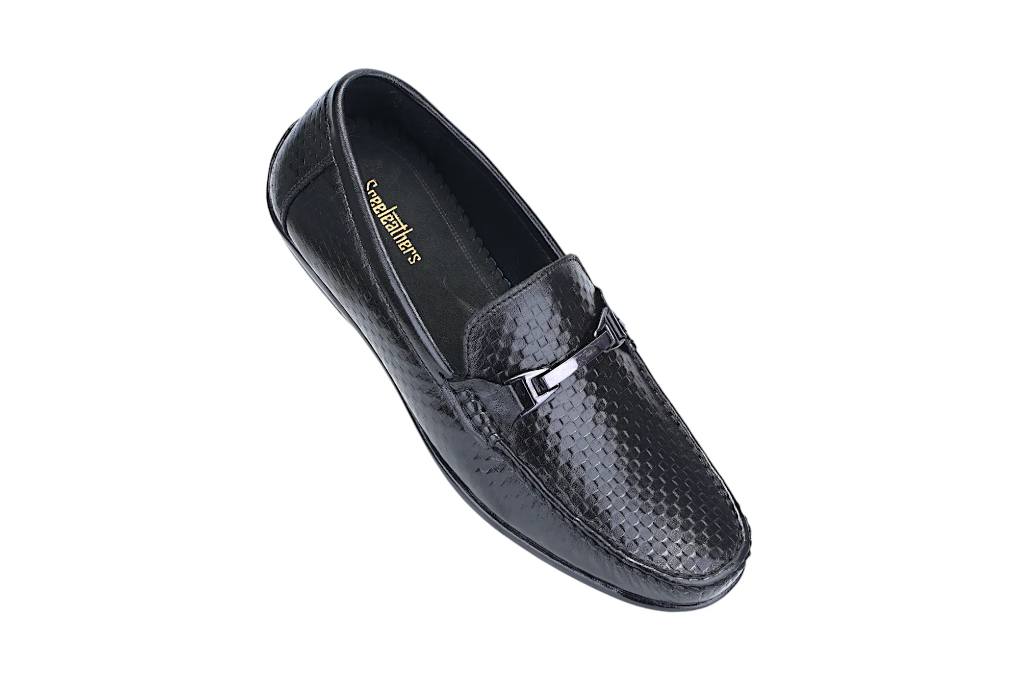 Mens Leather Loafer Shoe 98002