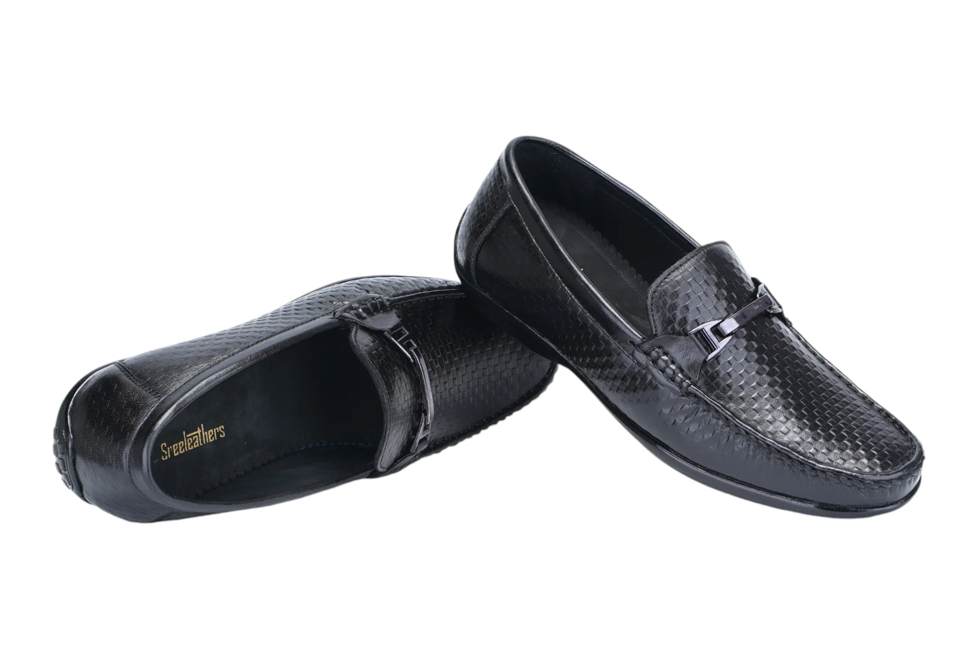 Mens Leather Loafer Shoe 98002