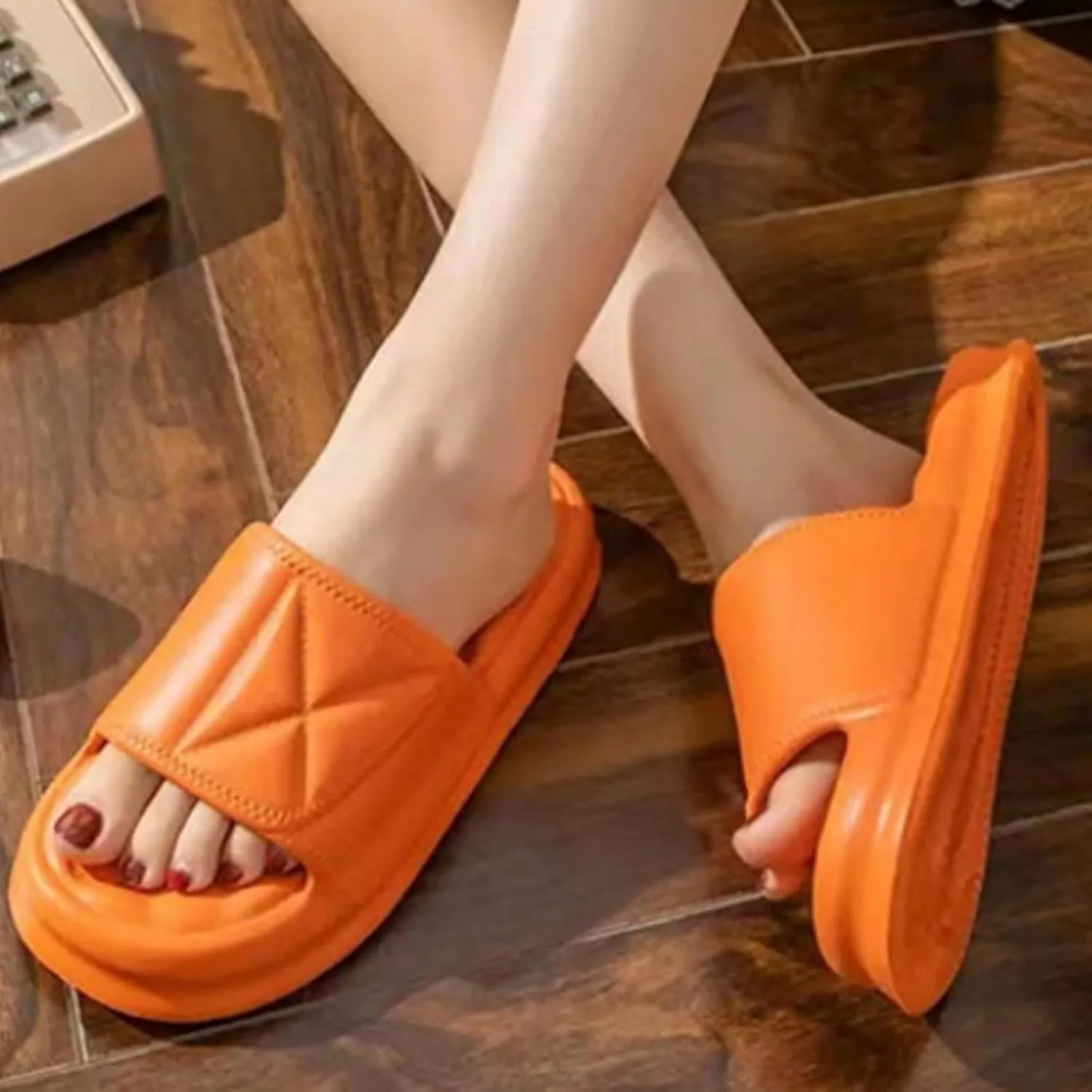 Mens Slippers Womens Slides Slides for Men Shower Shoes Women Comfortable Quick Drying Indoor Slippers