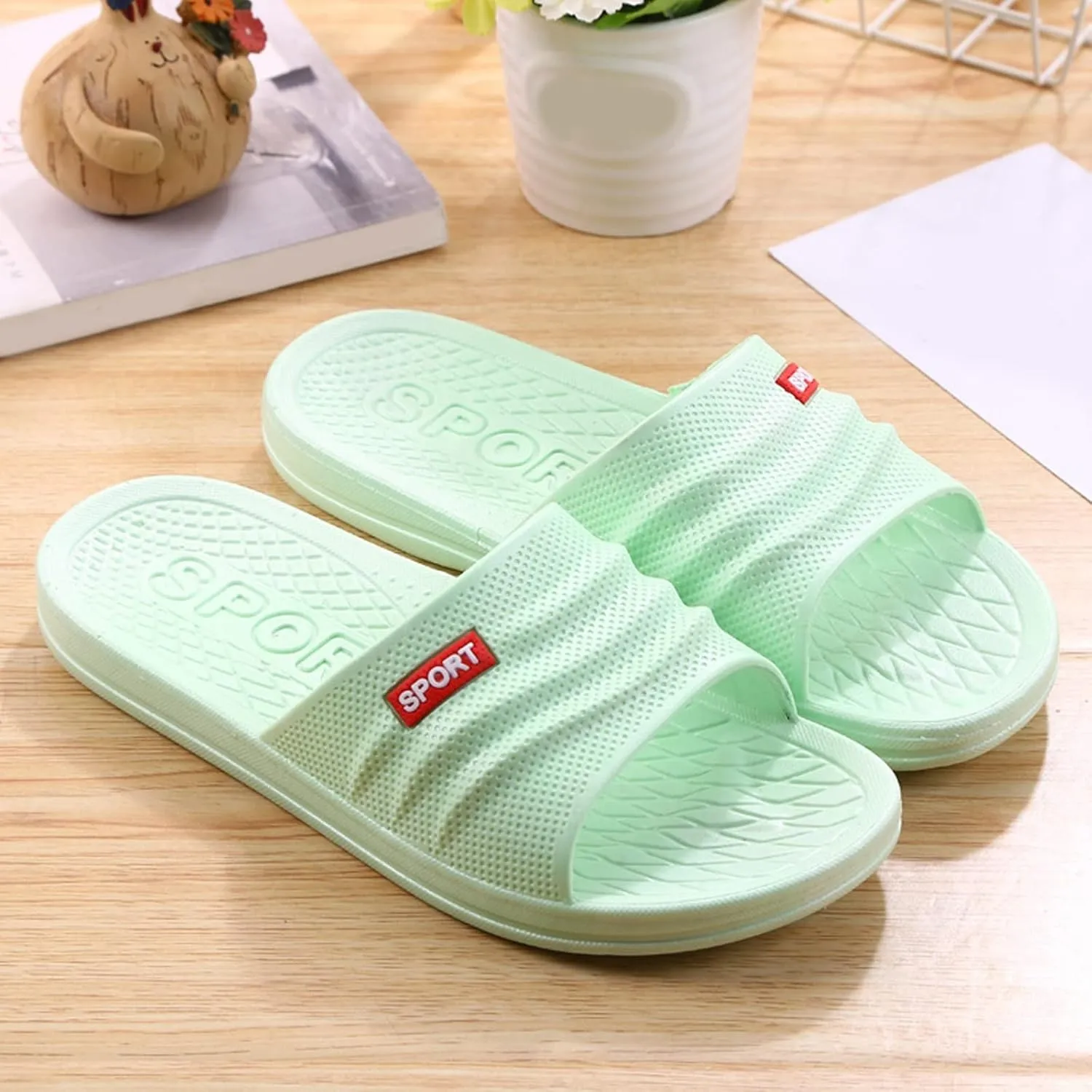 Slides for Men Womens Slides Mens for Women Comfortable House Open Toe Slippers