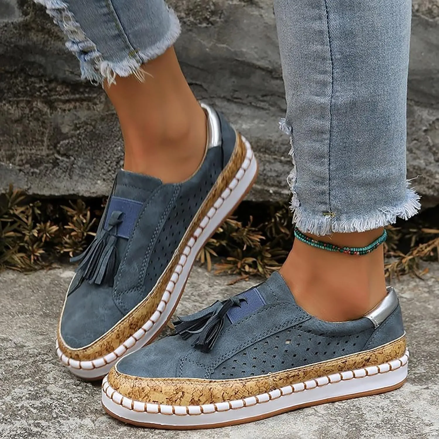 Tennis Shoes Womens Arch Support Dress Casual Shoes Women Shoes Sneakers Slip On Sneakers Walking Tennis Shoe Waterproof Tennis Shoe Loafers Casual Slip On