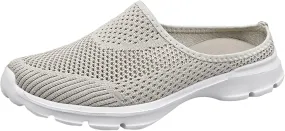 Women Mesh Sneaker Comfortable Breathable Lightweight Walking Shoes with Arch Support Summer Slip On Casual Sneakers