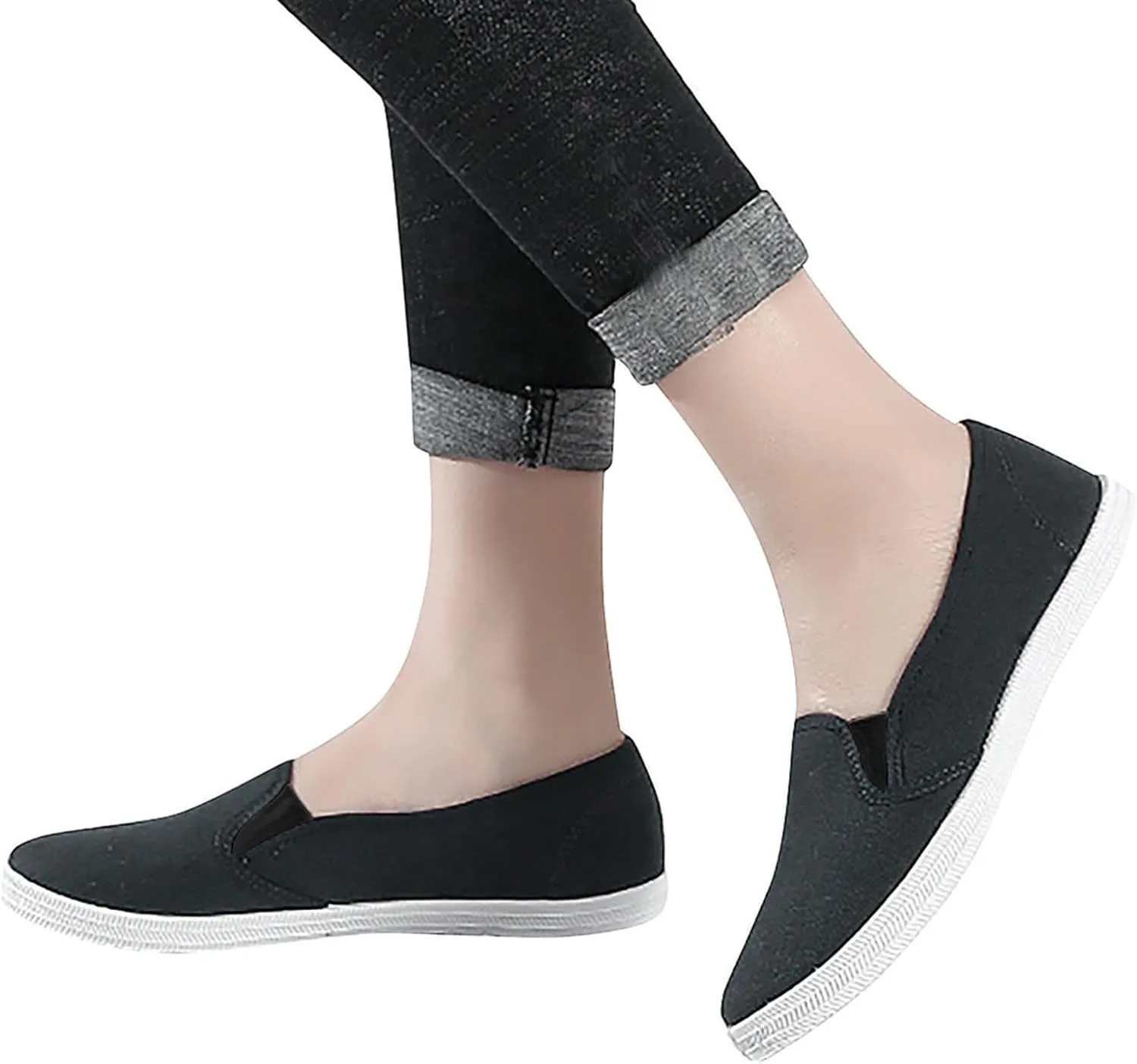 Women Orthopedic Sneakers Platform Wedge Sneakers Slip On Breathable Lightweight Fashion Sneakers Loafers Walking Shoes