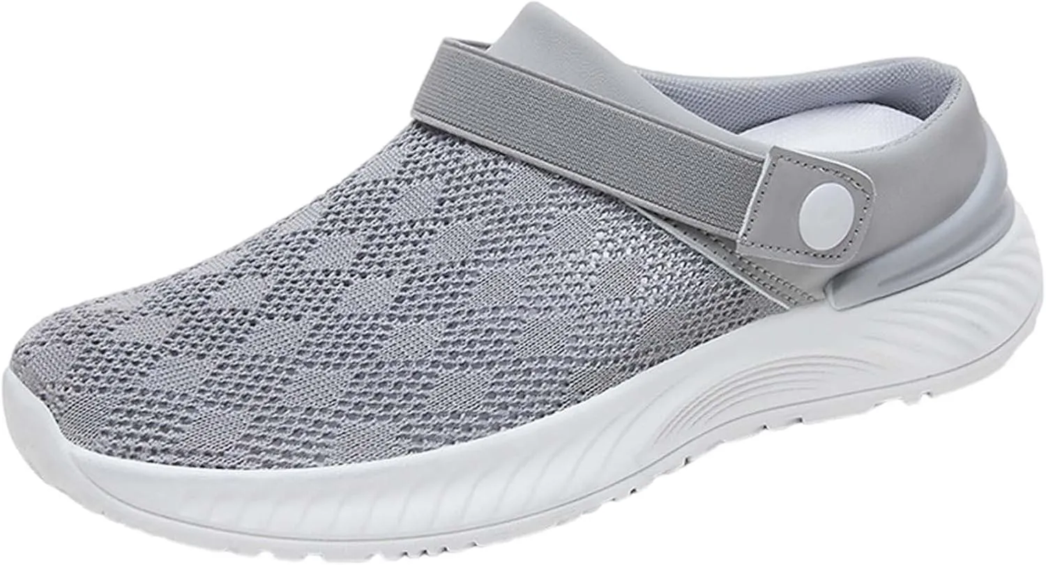 Women's Orthopedic Slip on Sandals, 2024 Summer Hollow-Out Slides,Arch Support Plantar Fasciitis Recovery Slippers