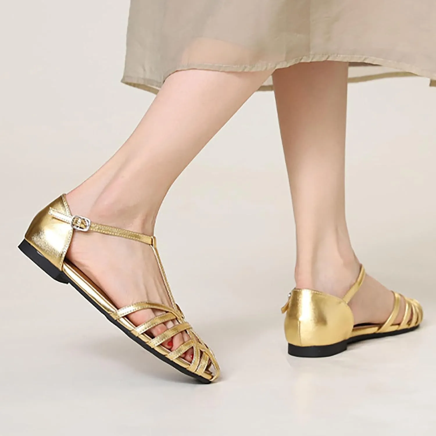 Women's Slide Sandals Beach Clip Toe Wide Width Casual Shoes Lightweight Slippers Casual Sandals with Heels for